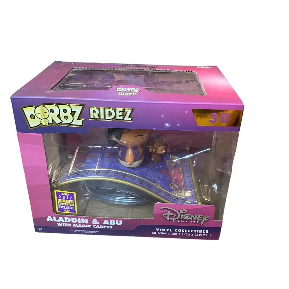 Funko Dorbz Ridez Aladdin & Abu with Magic Carpet Disney Vinyl Collection #30